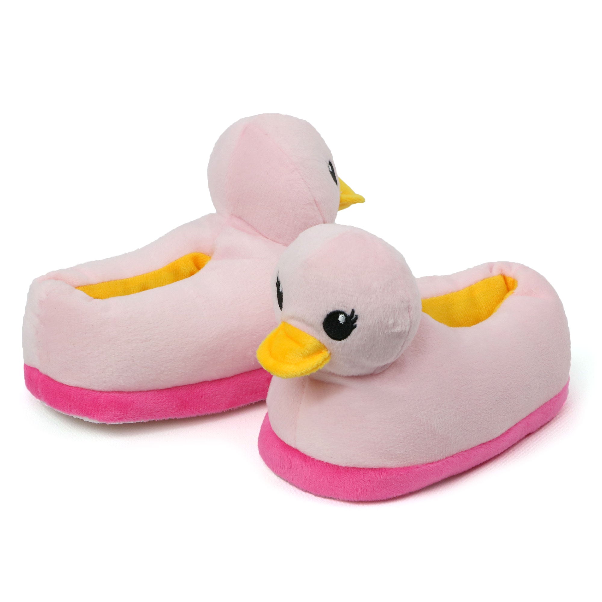 Chatties Toddler Girls Plush Animal Slippers