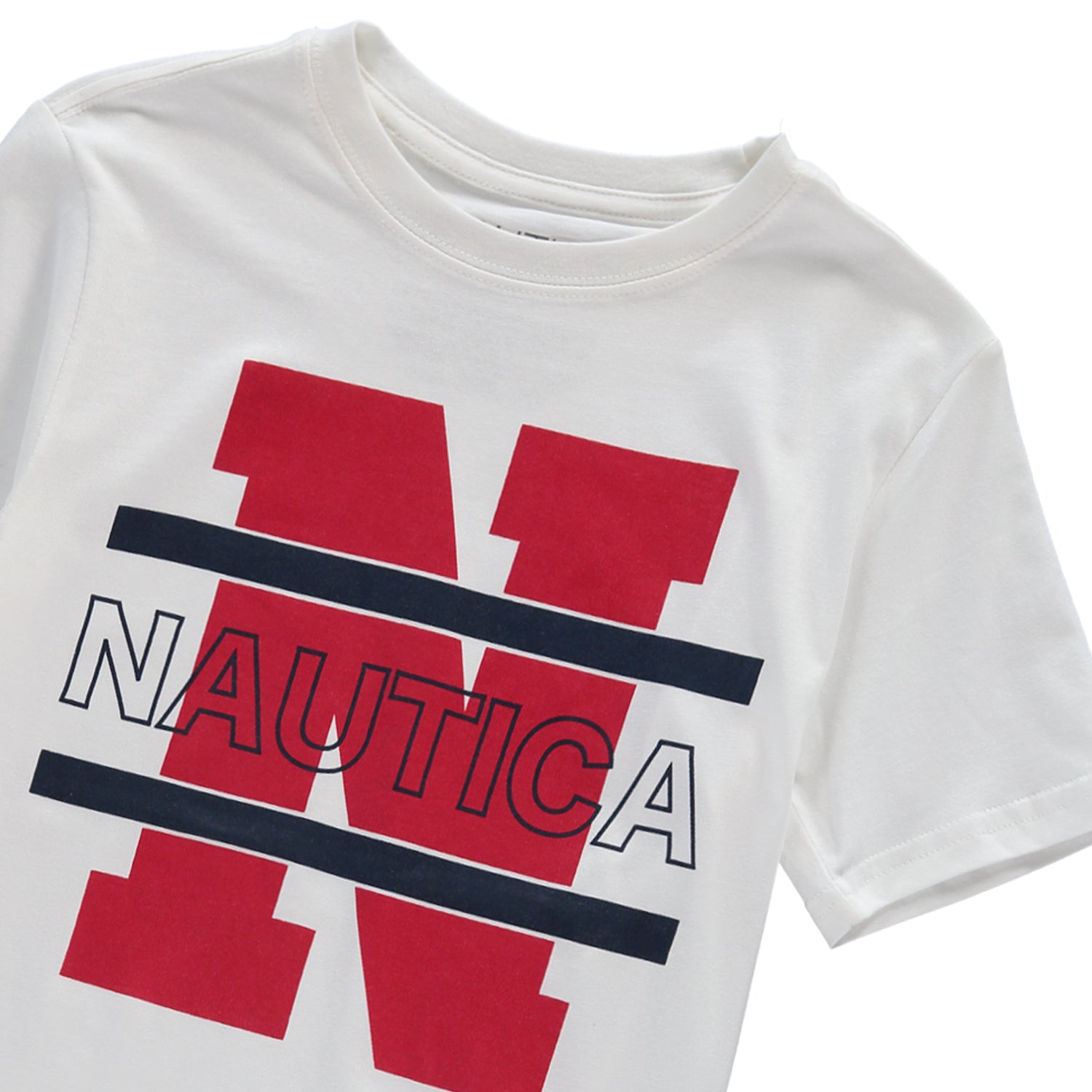 Nautica Boys 8-20 Short Sleeve N Stripe T-Shirt