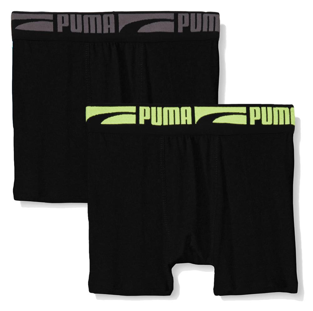 PUMA Boys 8-20 2-Pack Cotton Stretch Boxer Brief