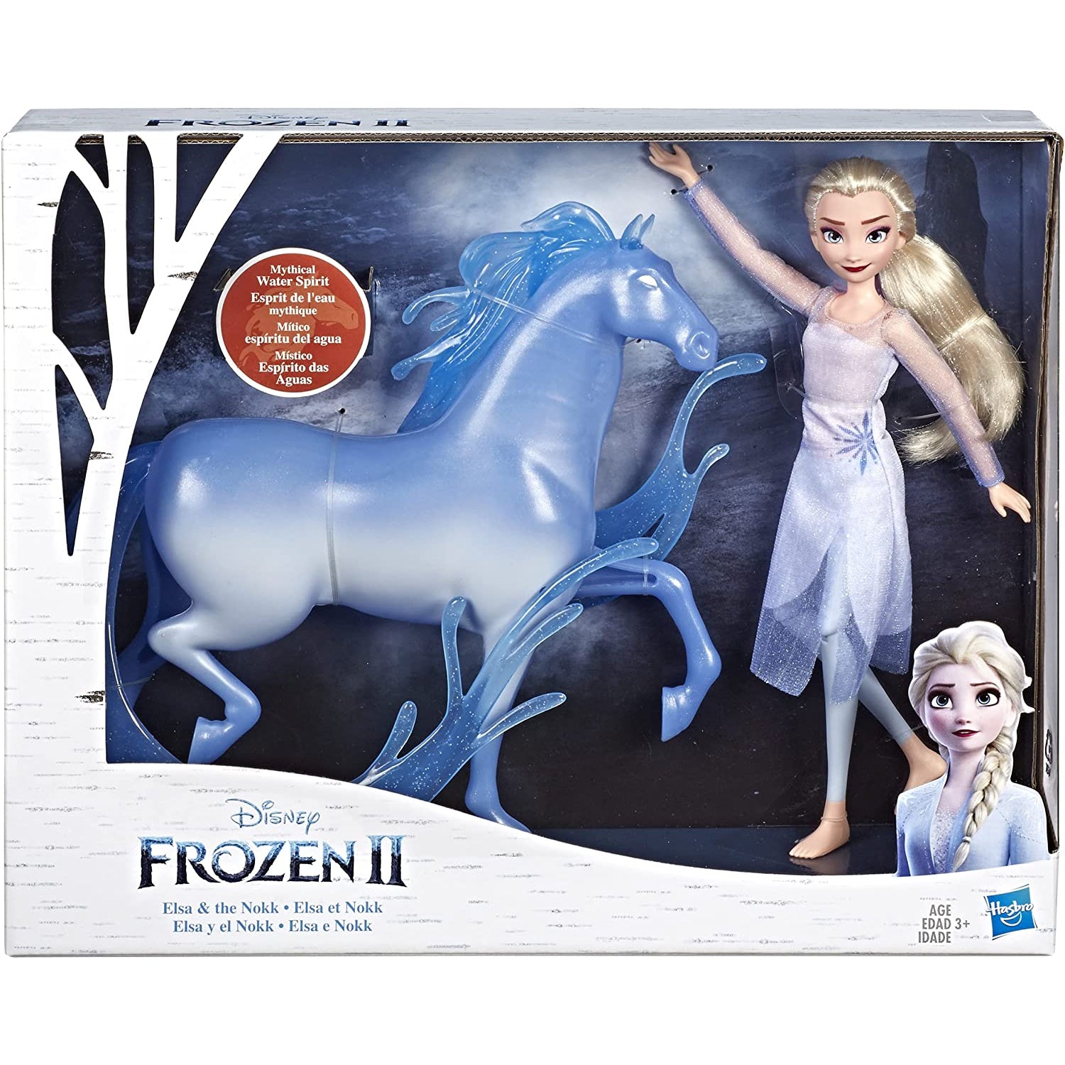 Hasbro Disney Frozen 2 Elsa Doll and Nokk Figure