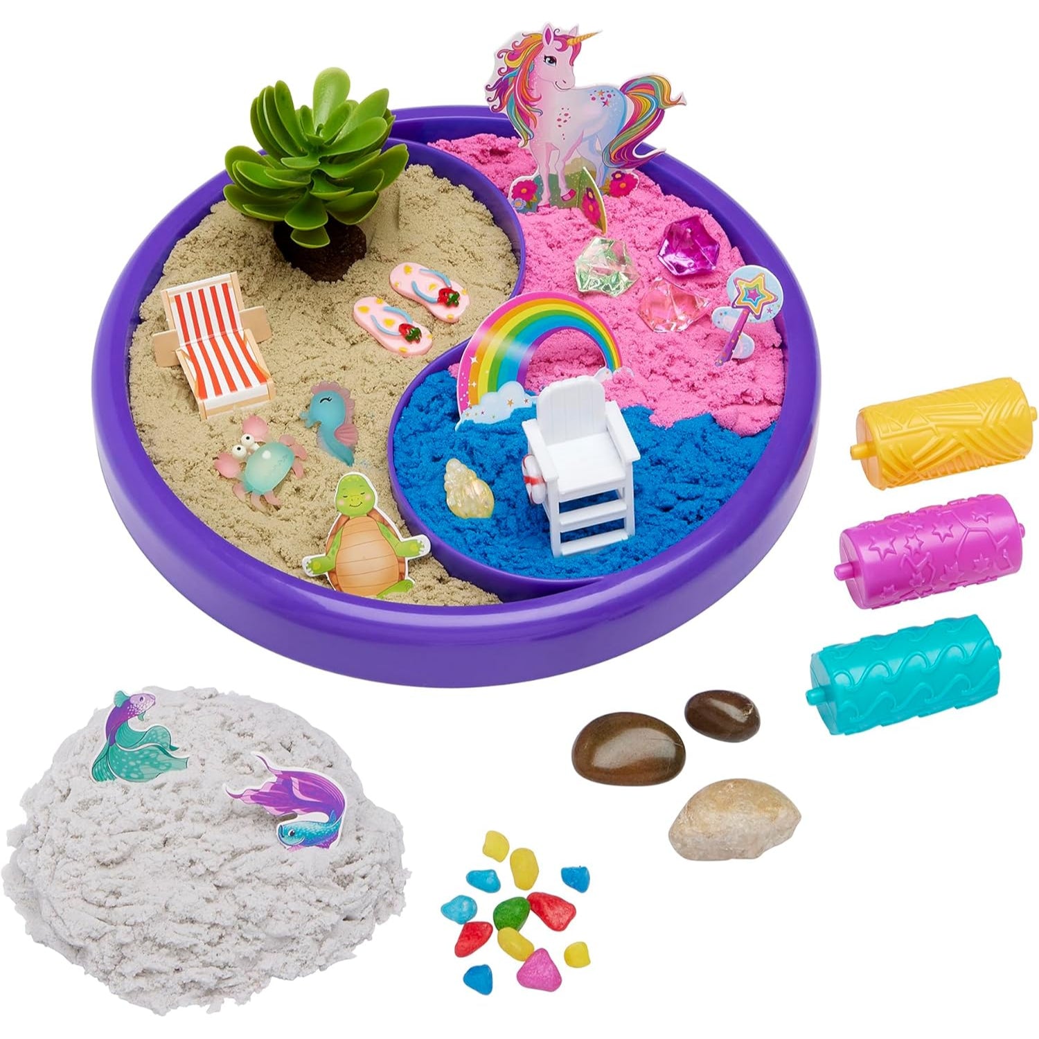 Cra Z Art ''It's Amazing'' Cra-Z-Sand Satisfying Sensory Garden including 3 Fun Scenes