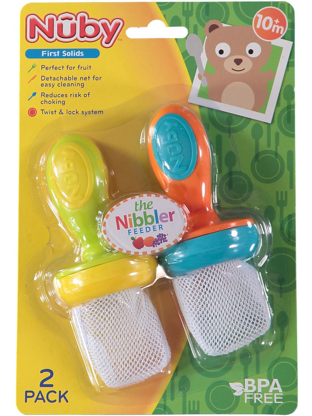 Nuby 2 Pack Nibbler