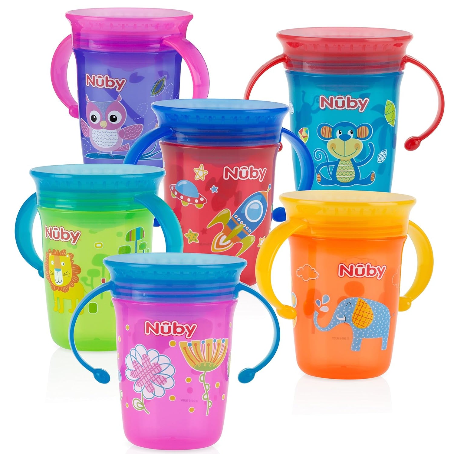 Nuby 360 Handle Wonder Cup, 8 oz