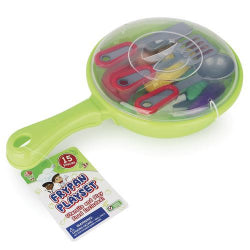 Lollipop Gourmet Play 15pc Frying Pan & Food Playset - Color May Vary