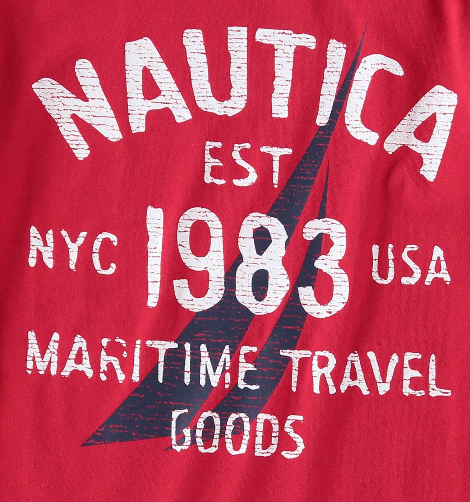 Nautica Boys 8-20 Sail Logo T-Shirt