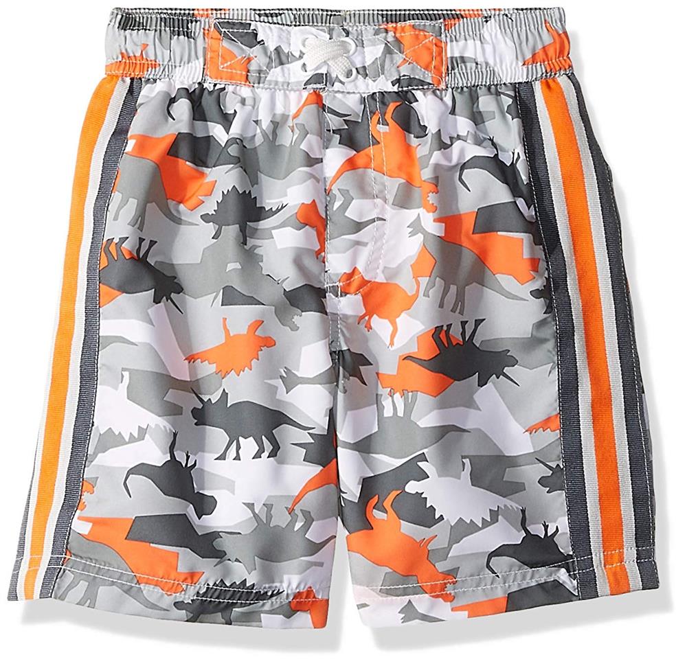 iXtreme Boys 4-7 Dino Camo Swim Trunk