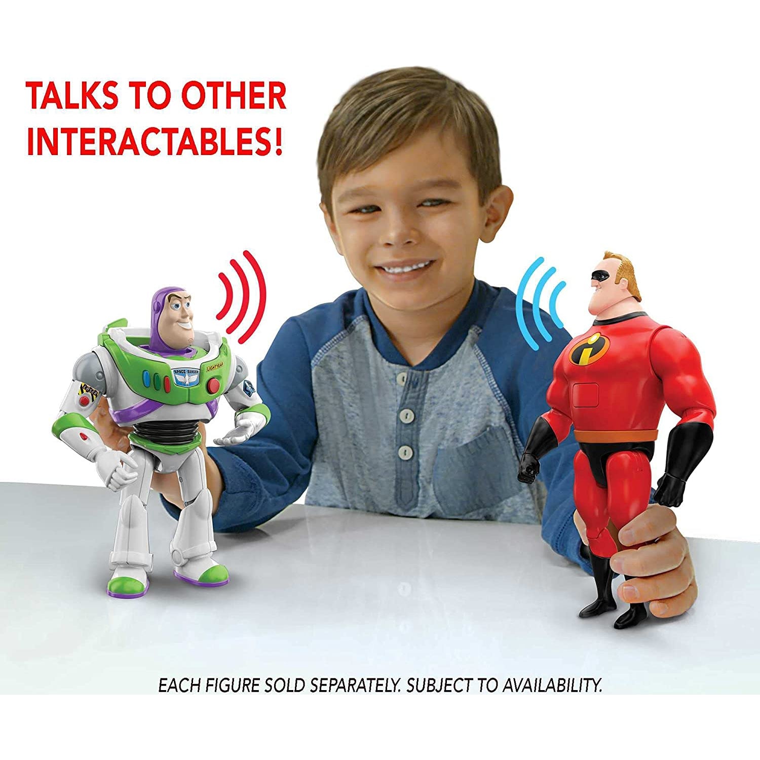 Disney Interactive Talking Figure, Disney and Pixar Toy Story Buzz Lightyear Posable Action Figure C