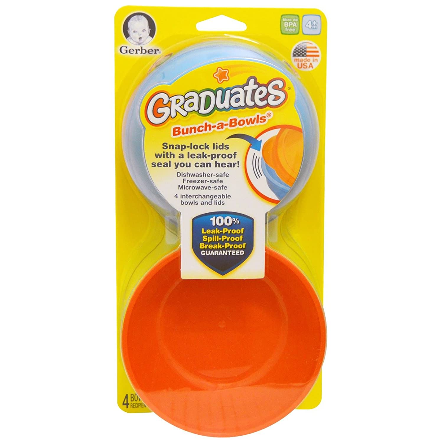 Gerber Bunch-a-Bowls (4 pack)