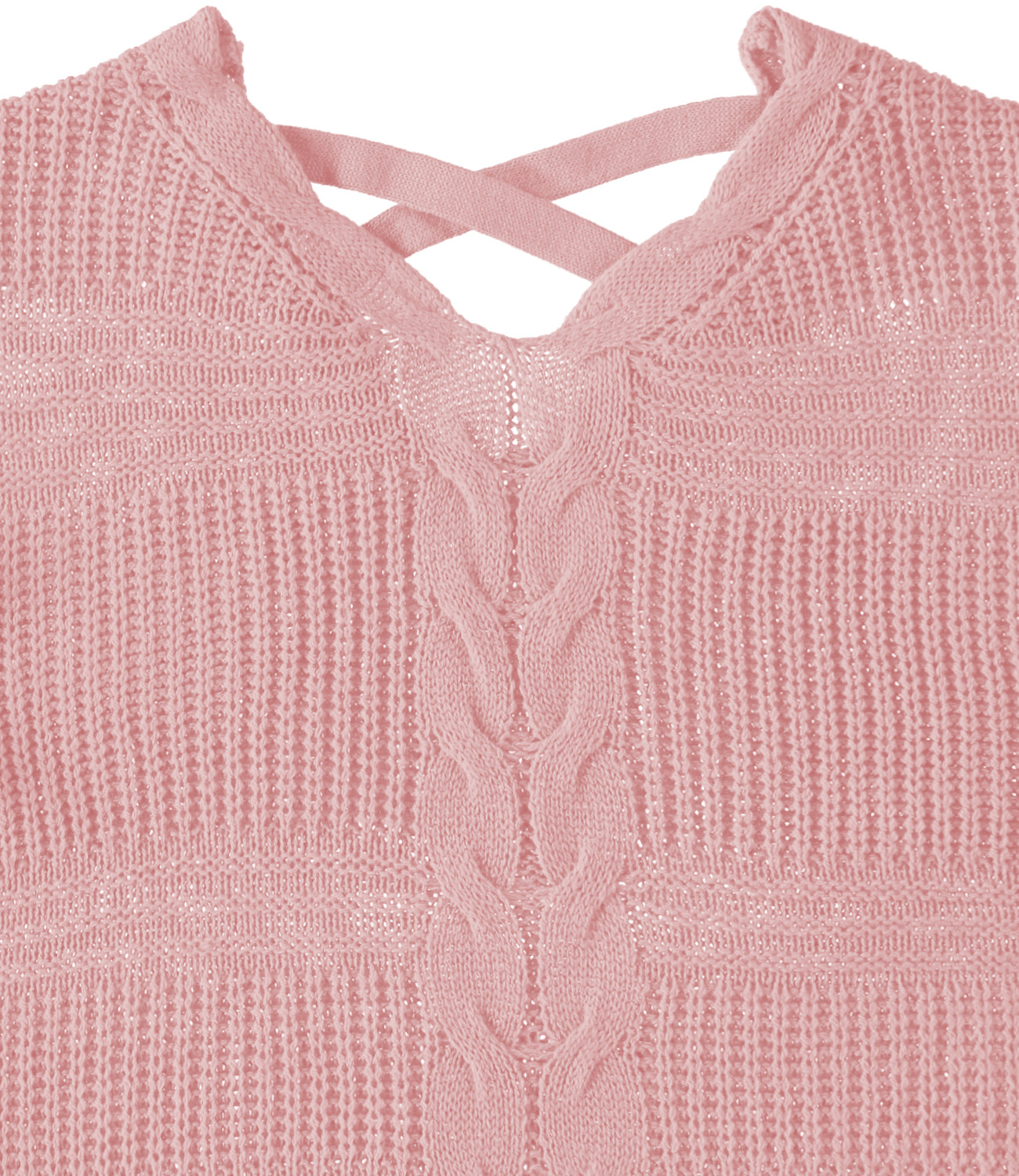 Jolie & Joy Girls 7-16 Cable Shaker Sweater