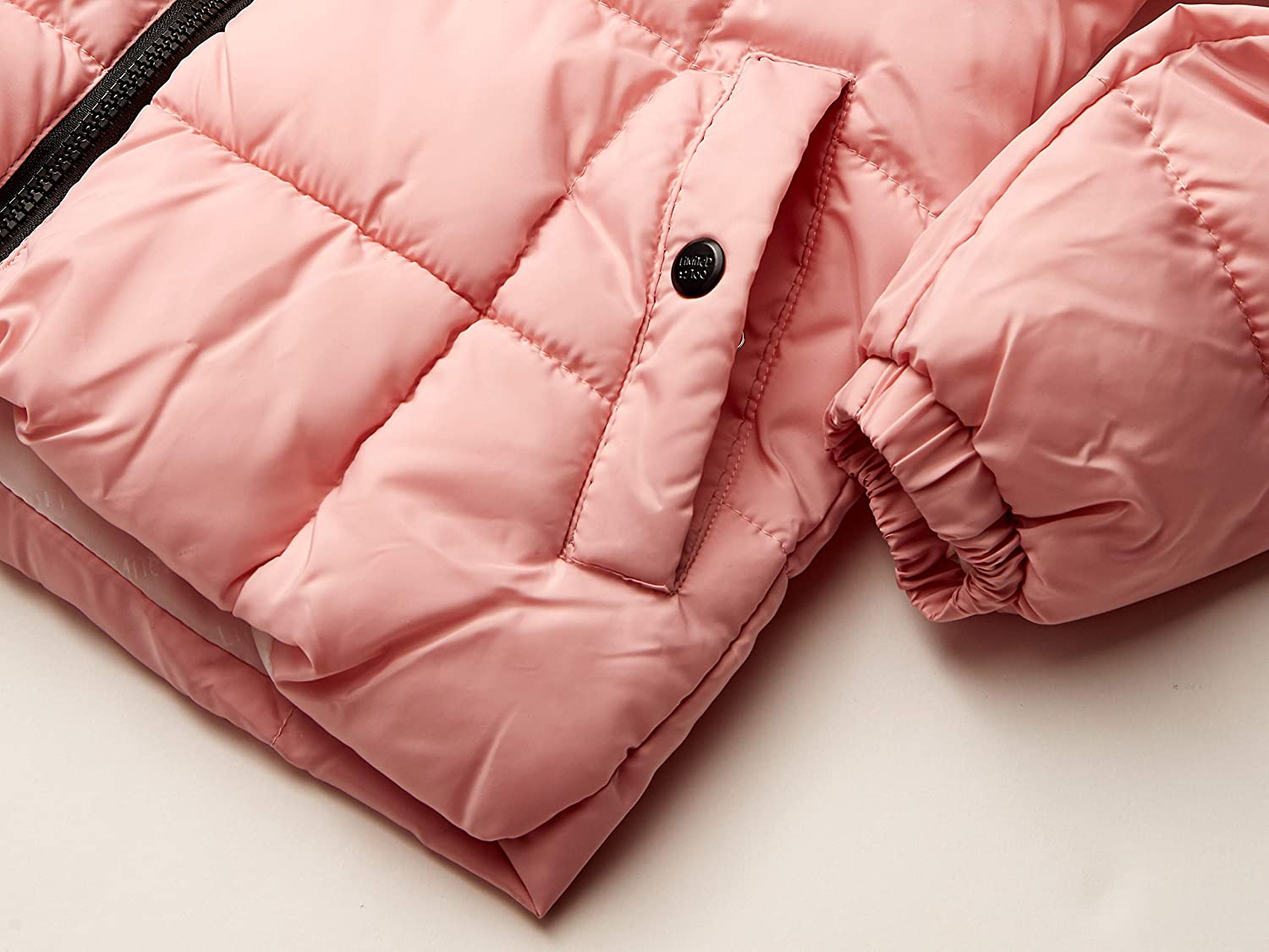 Limited Too Girls 2T-4T Puffer Jacket with Sherpa Fleece