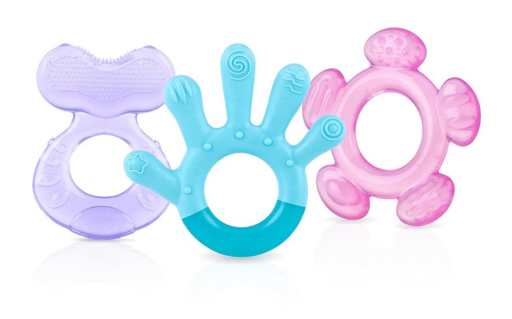 Nuby 3 Step Soothing Teether Set