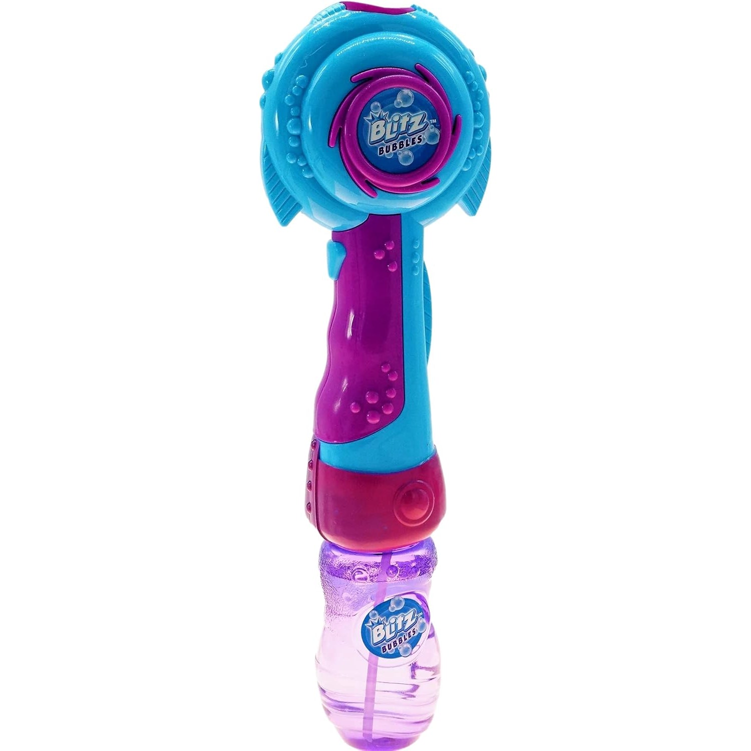 Ja-Ru Blitz Bubble Machine Wand Blaster w/Bubble Solution Bubble Machine for Kids. Automatic Bath Bubble Blower