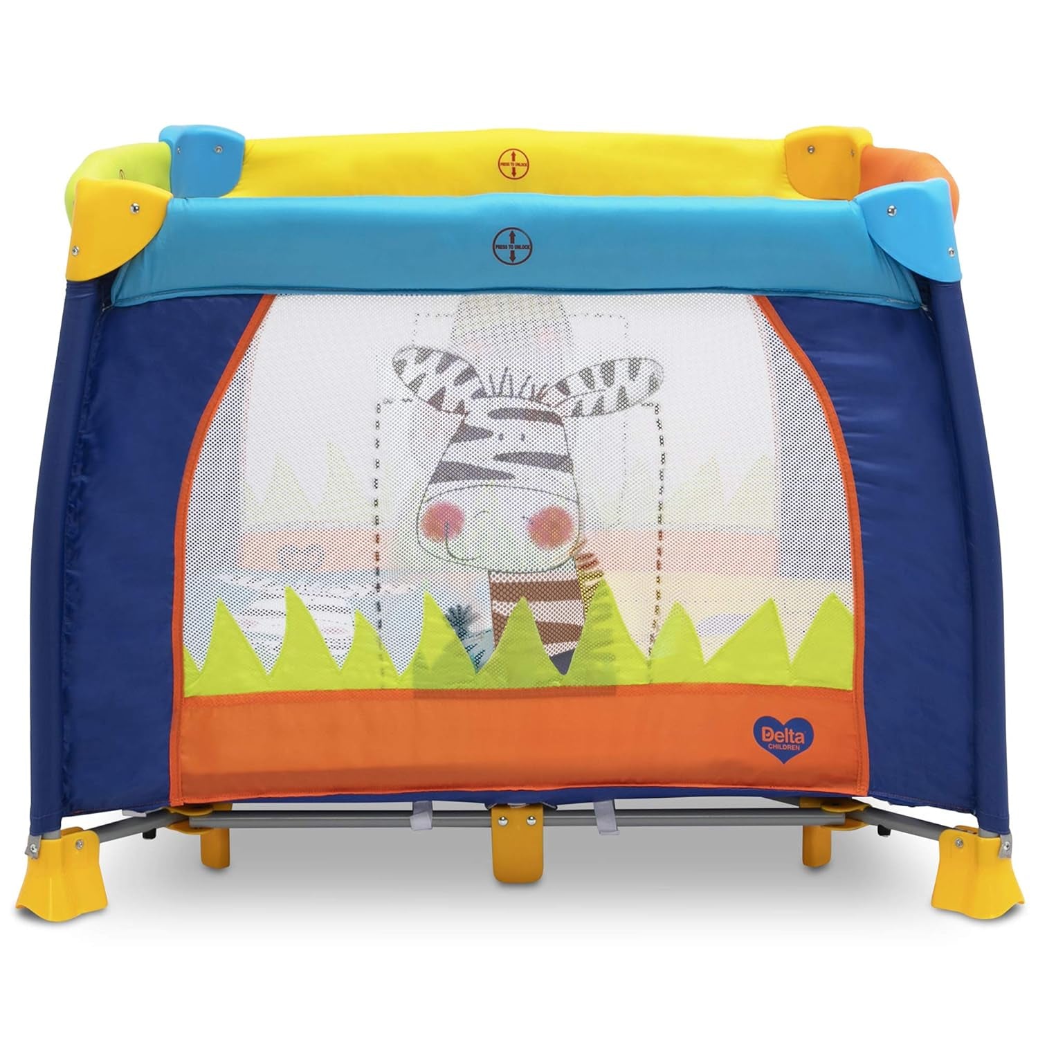 Delta Children 36'' x 36'' Play Yard, Fun Time