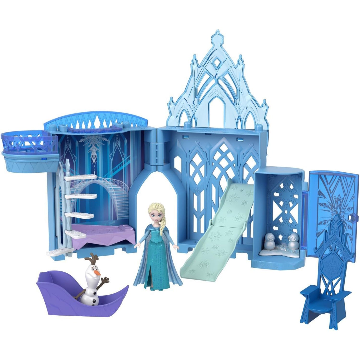 Mattel Disney Frozen by Mattel Toys, Elsa Stackable Castle Doll House Playset