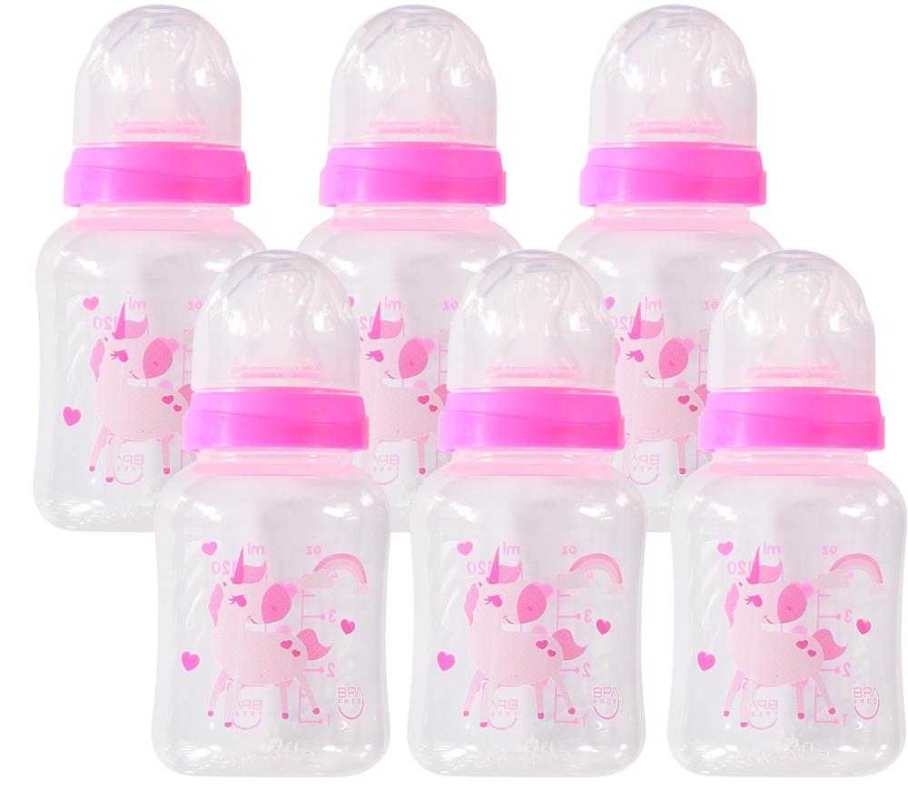 Evenflo Classic Feeding Bottles, 4oz - 6 Pack