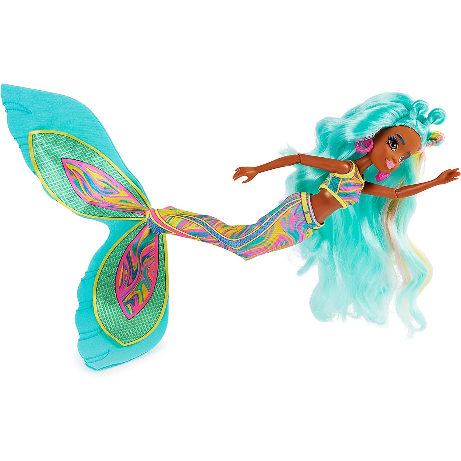 Spin Master MERMAID HIGH, Spring Break Oceanna Mermaid Doll & Accessories with Removable Tail