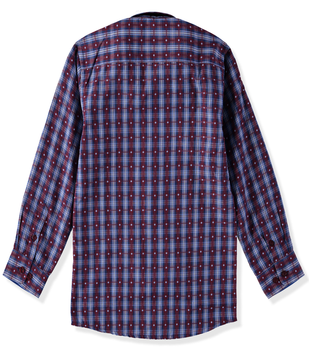 Leo & Zachary Boys 2-16 Madras Plaid Dress Shirt