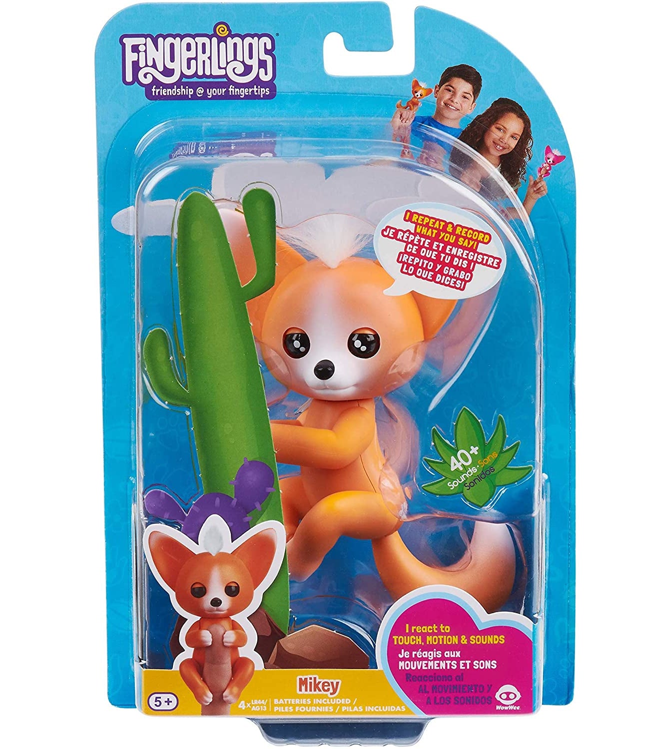 Fingerlings - Interactive Baby Fox - Mikey (Orange)