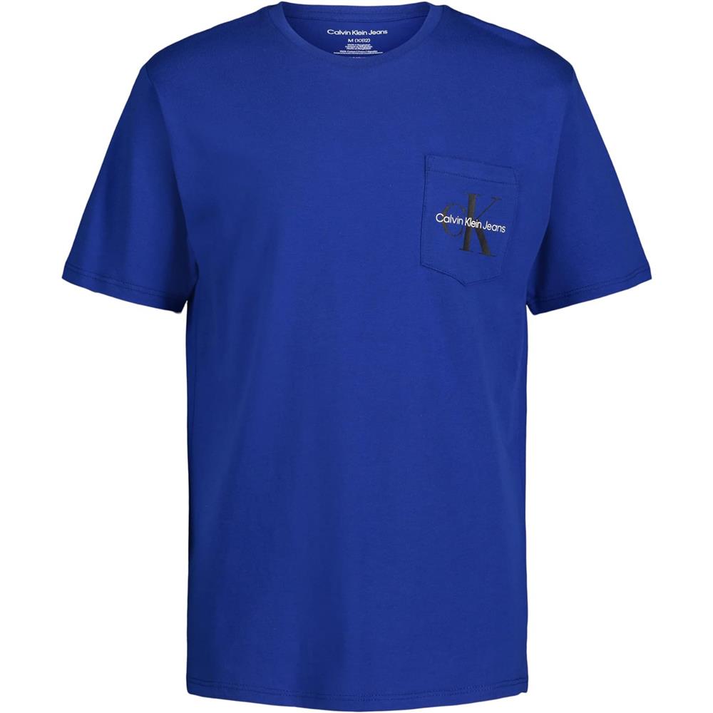 Calvin Klein Boys 4-7 Logo Pocket Short Sleeve T-Shirt