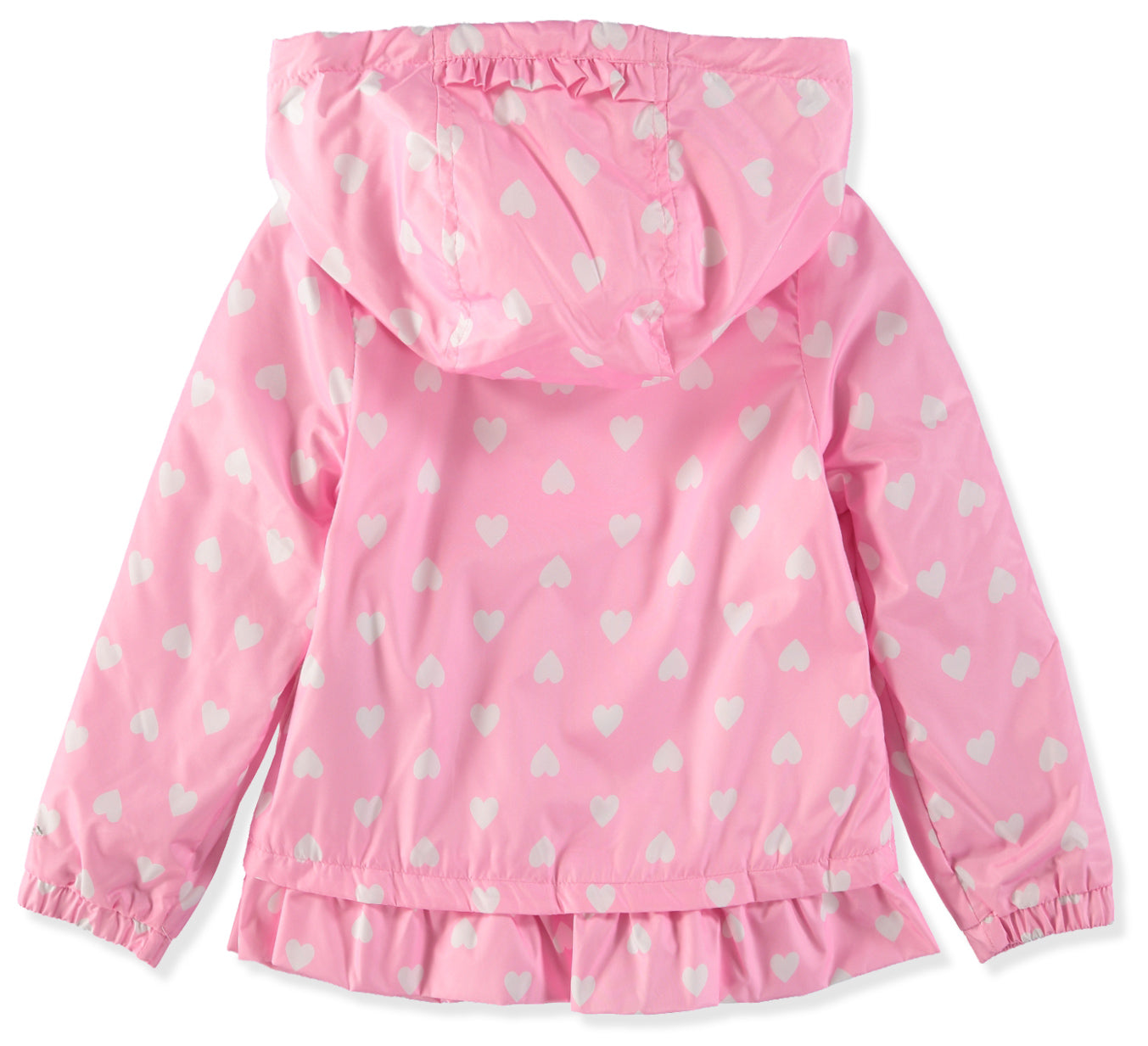 London Fog Girls 2T-4T Heart Hood Spring Jacket