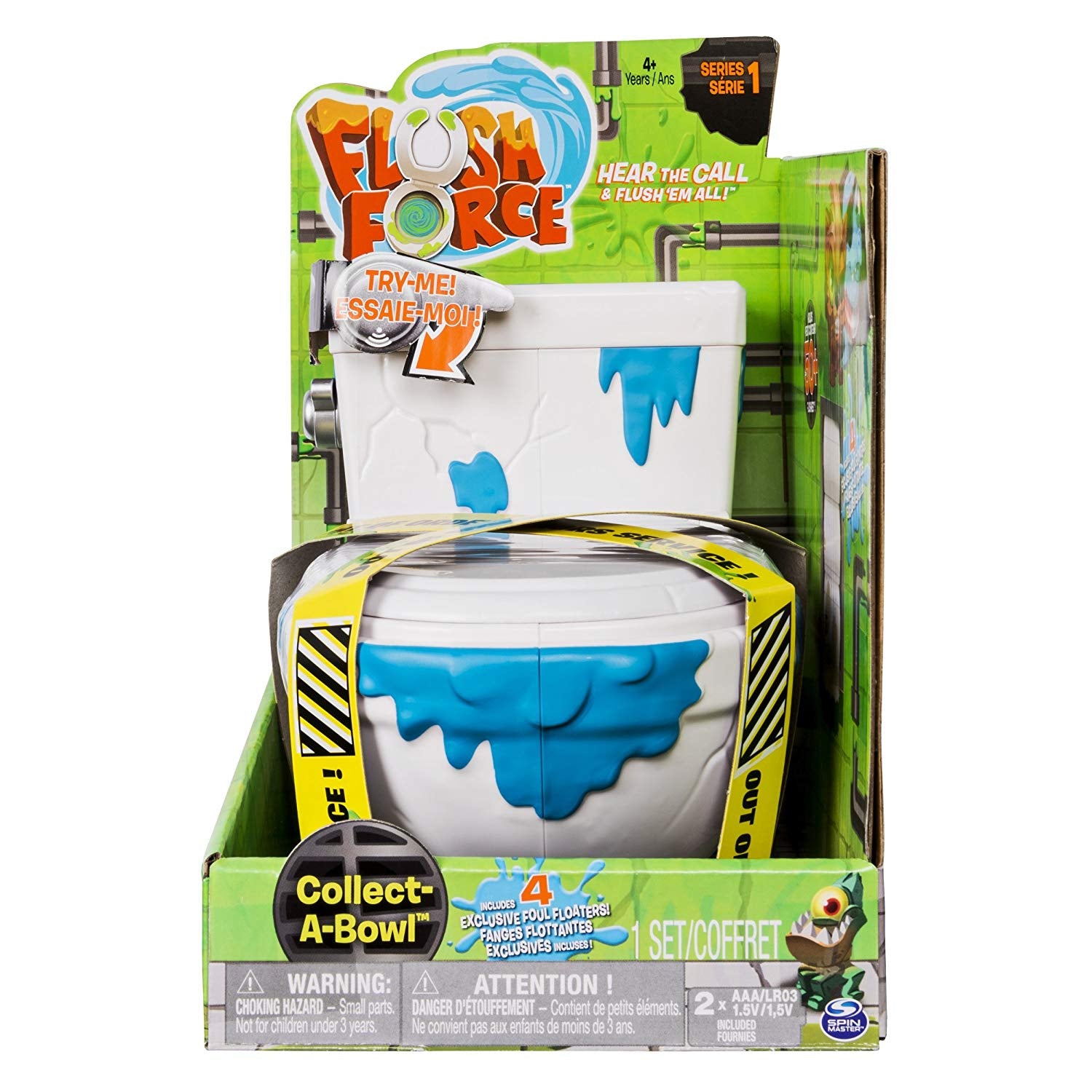 Flush Force Series 1 Collect-A-Bowl Stash n Store Case