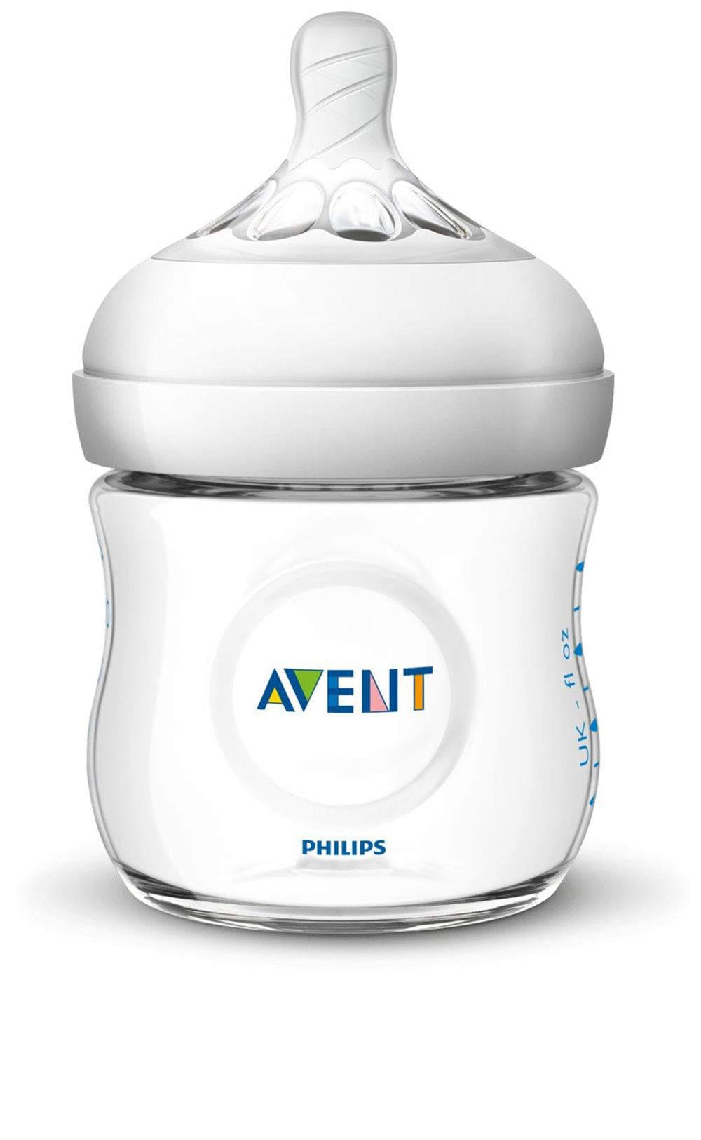 Philips Avent Natural Baby Bottle - Clear, 4 oz