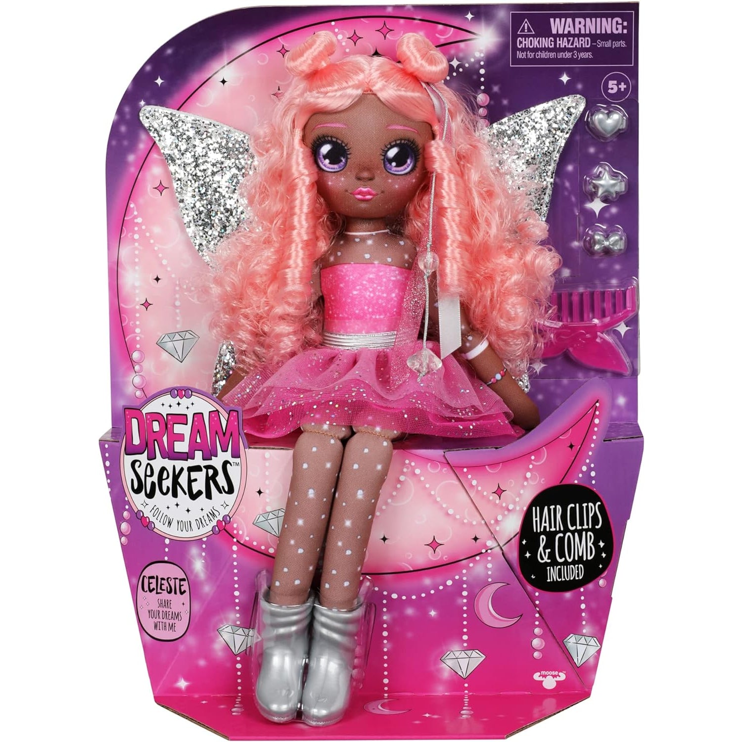 Moose Toys Dream Seekers Magical Fairy Fashion Doll Celeste