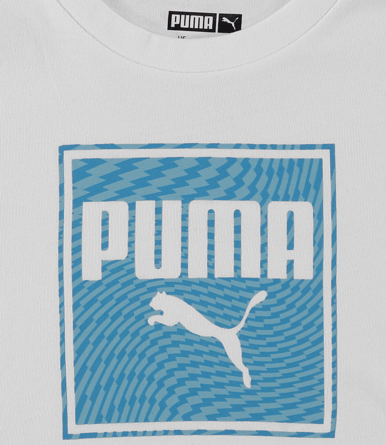 PUMA Boys 4-7 Square Pack Logo T-Shirt