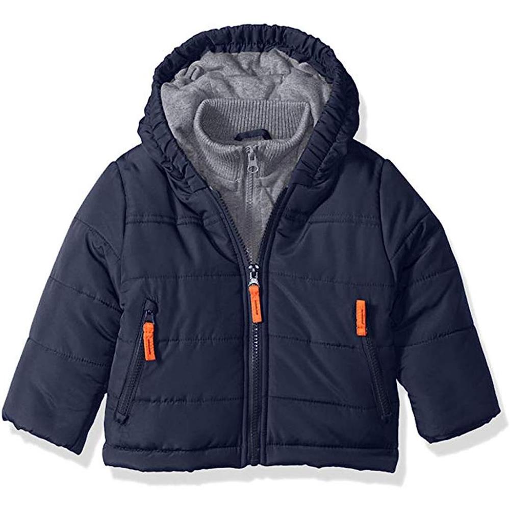 Rothschild Boys 2T-4T Zip Front Puffer Jacket