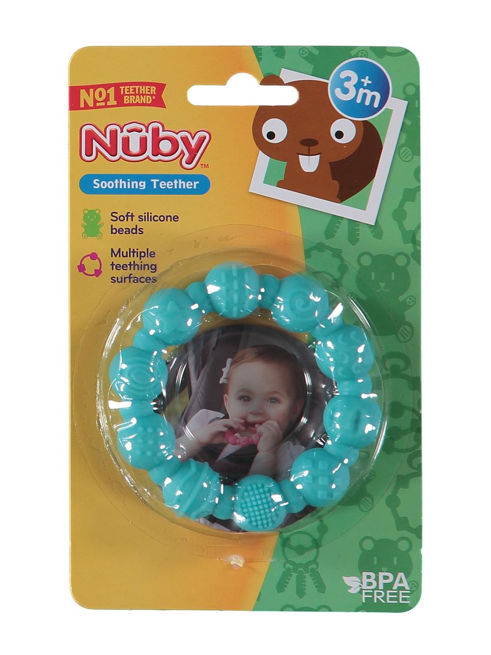 Nuby Silicone Teether Ring