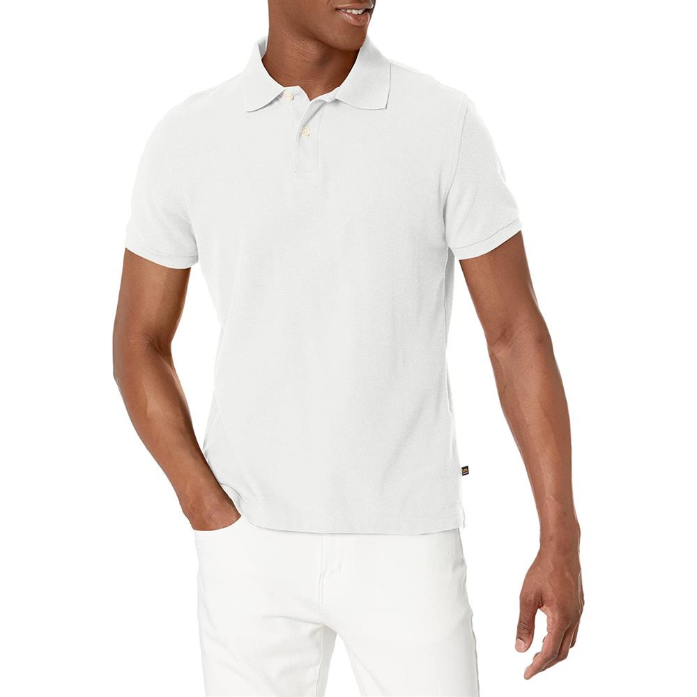 Lee Uniforms Mens Short-Sleeve Pique Polo