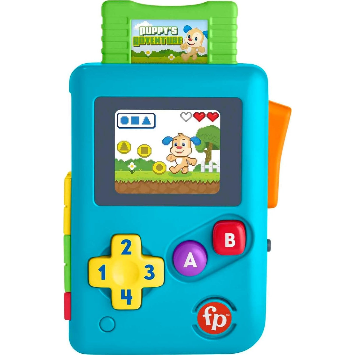 Fisher Price Laugh & Learn Lil’ Gamer Pretend Video Game Learning Toy For infants & Toddlers