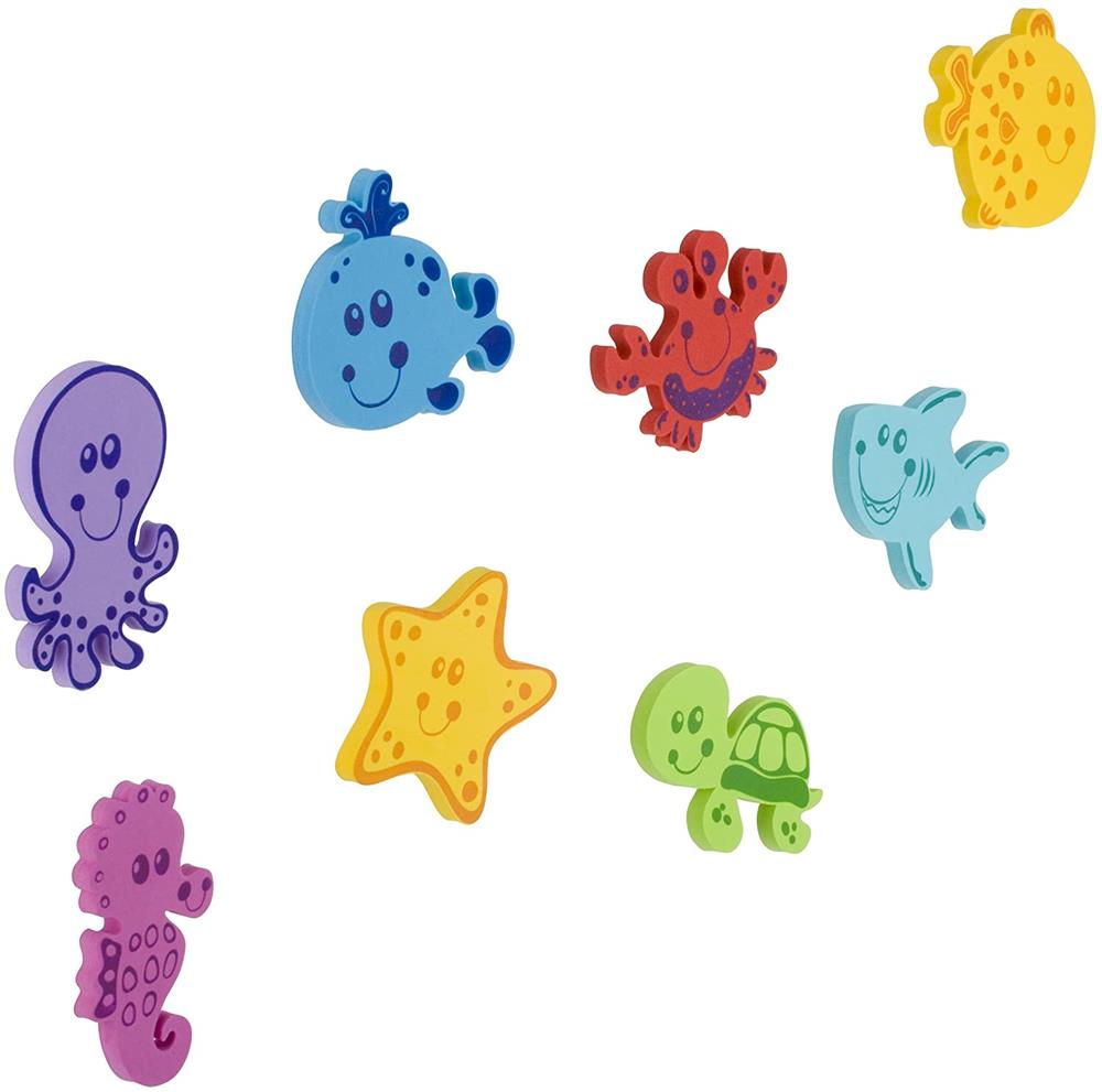 Nuby Foam Bath Animals - 16 pieces