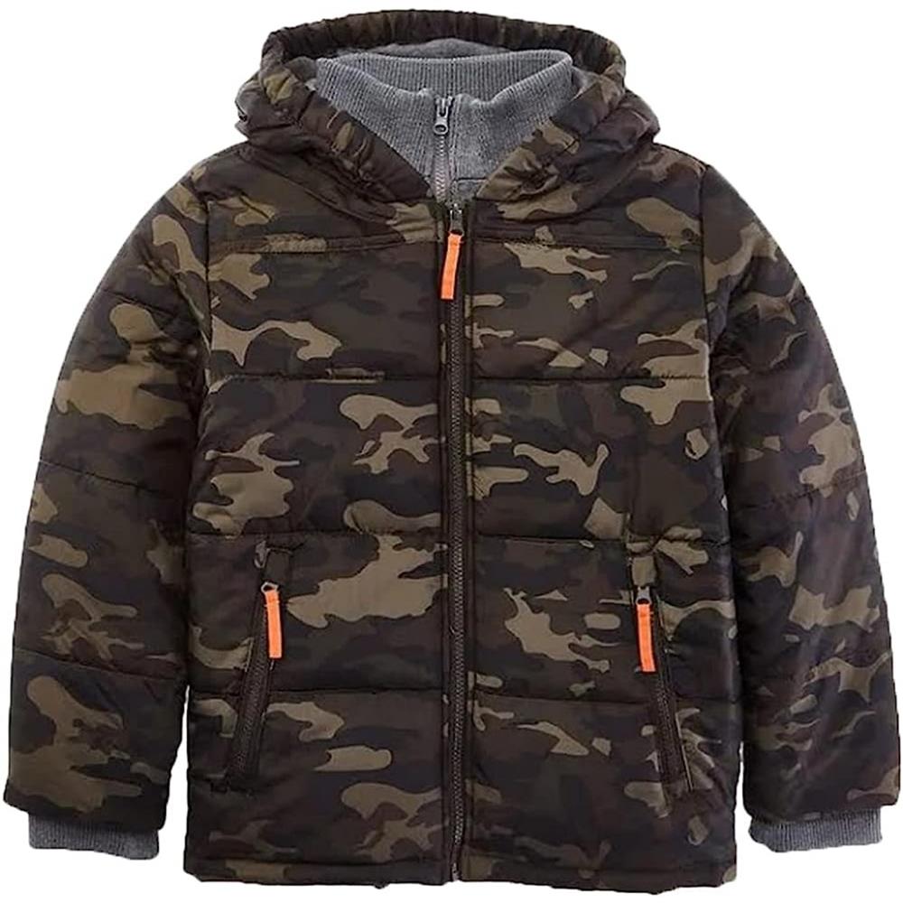 Rothschild Boys 2T-4T Zip Front Puffer Jacket