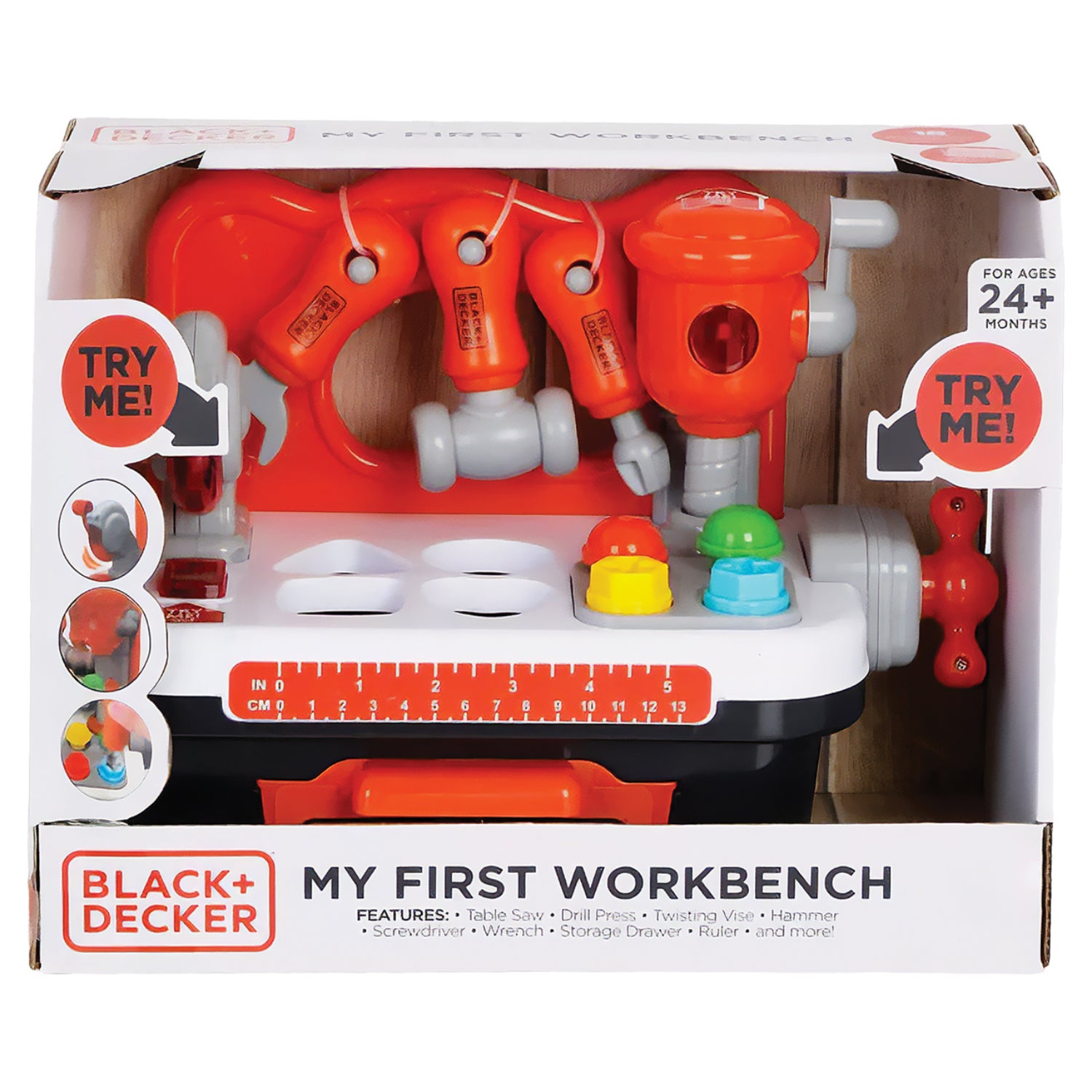 Black & Decker Pretend Play, Lights and Sounds My First Workbench