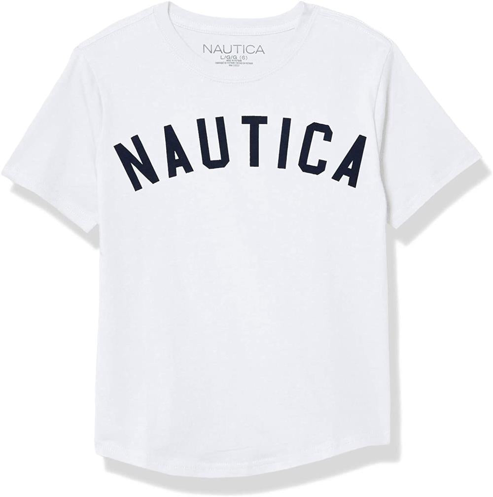 Nautica Boys 4-7 Vintage Logo T-Shirt