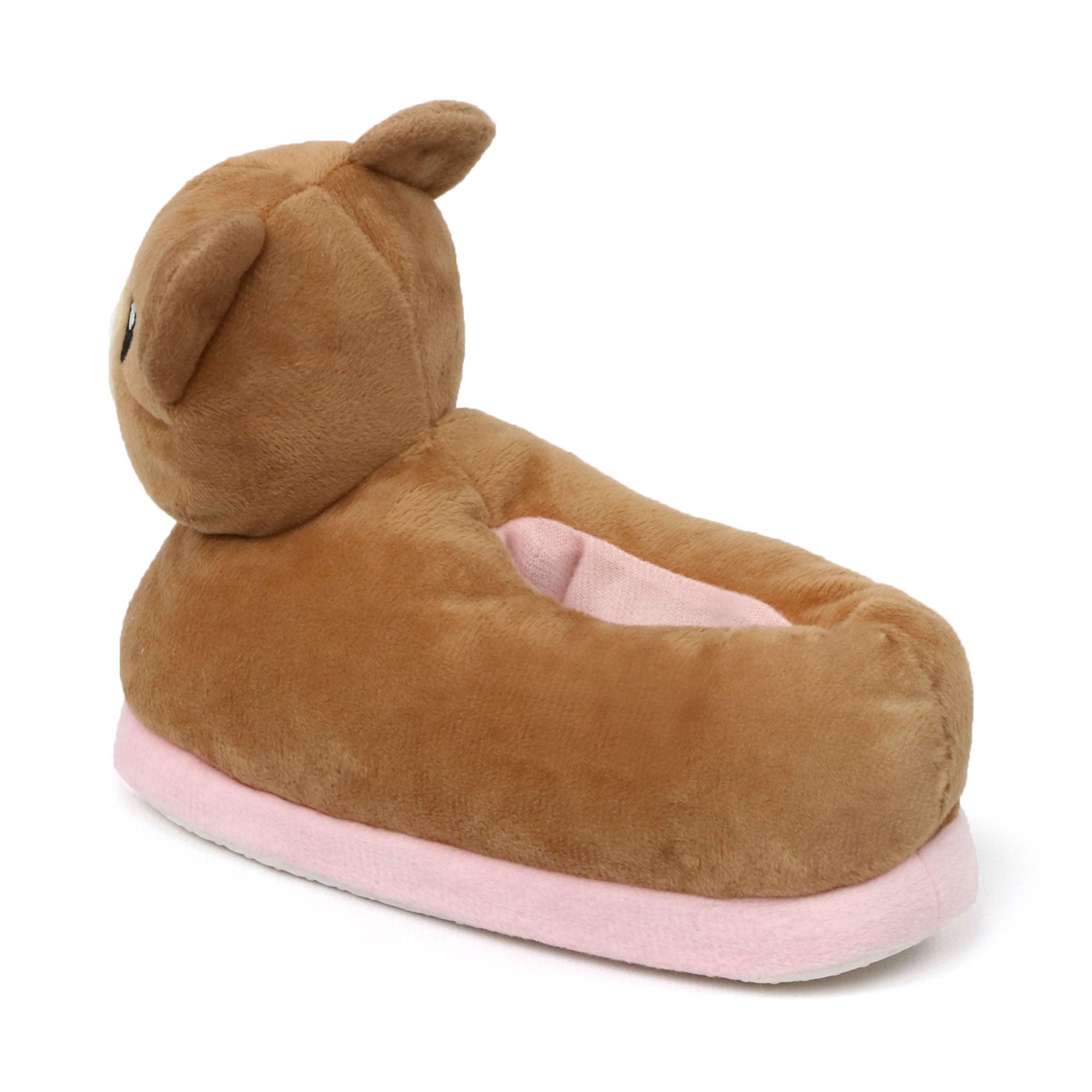 Chatties Toddler Girls Plush Animal Slippers