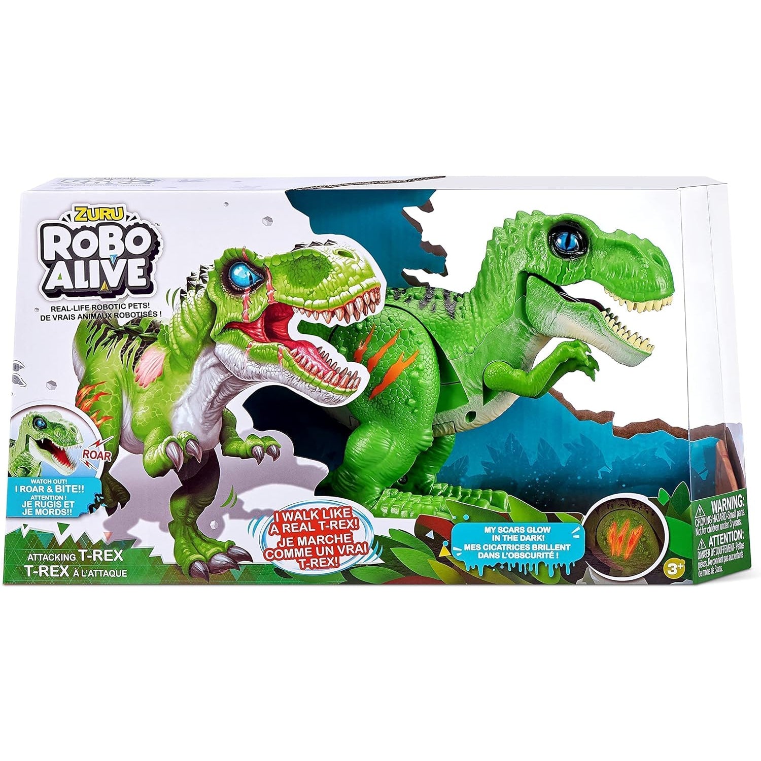 Zuru Robo Alive Attacking T-Rex Battery-Powered Robotic Toy