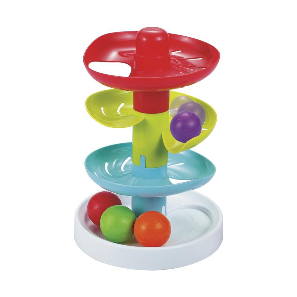 Lollipop Mini Explorers Rolling Rainbow Tower, Baby Toy 6M +