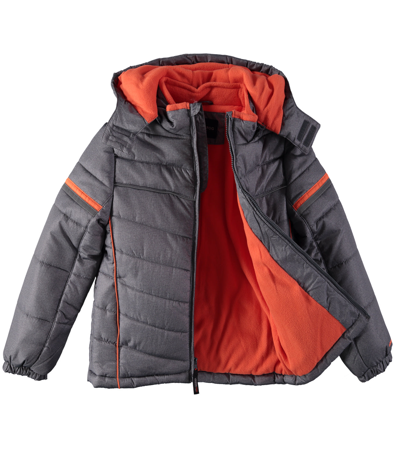 London Fog Boys 8-20 Weather Resistant Puffer Jacket with Hat