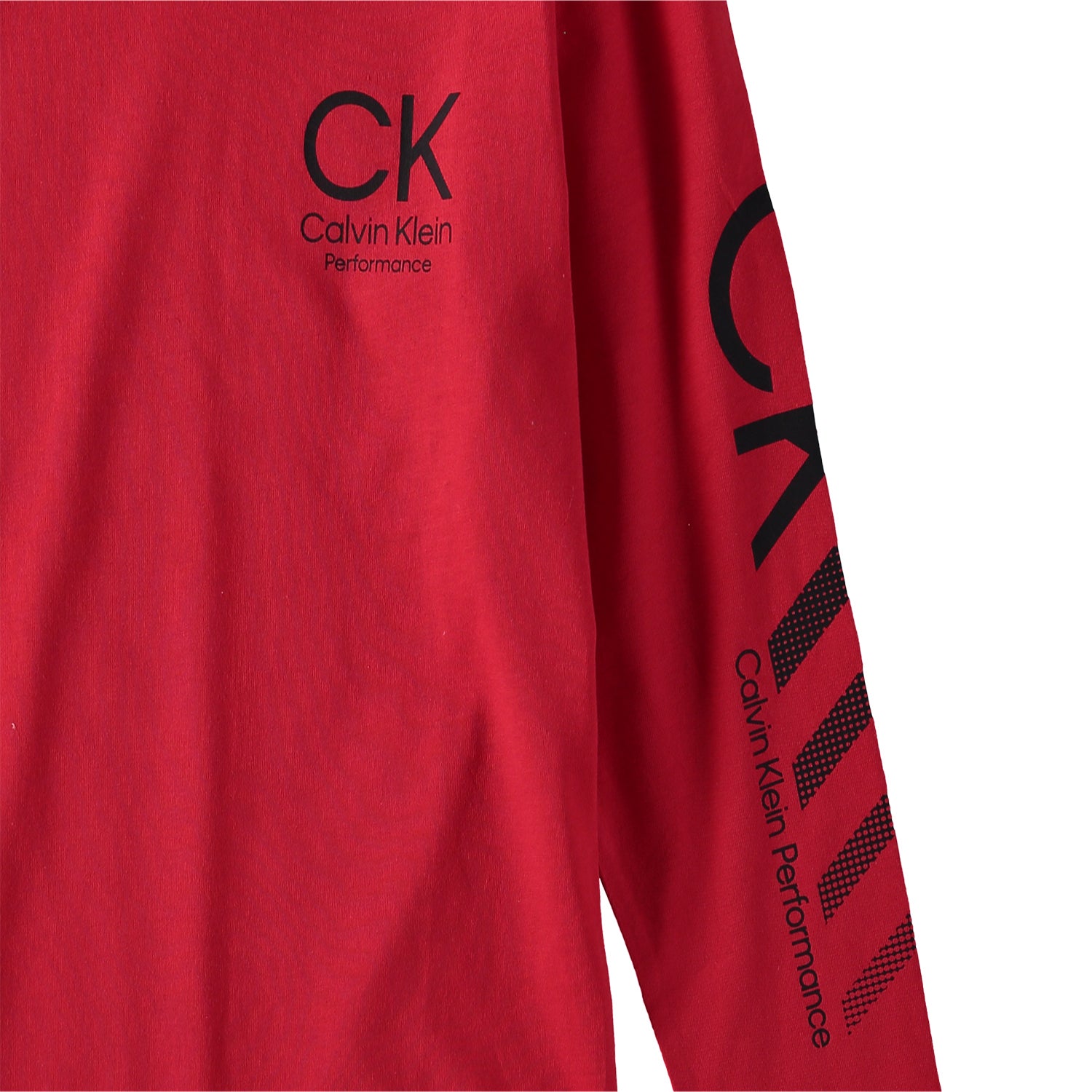 Calvin Klein Boys 8-20 Long Sleeve Logo T-Shirt