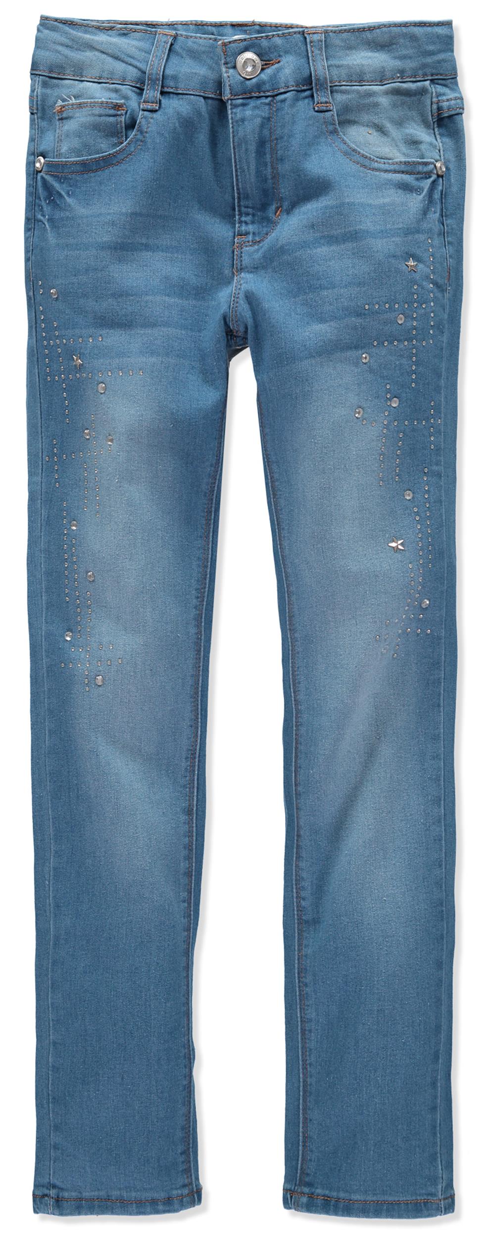 WallFlower Girls 7-16 Linear Rhinestone Jeans