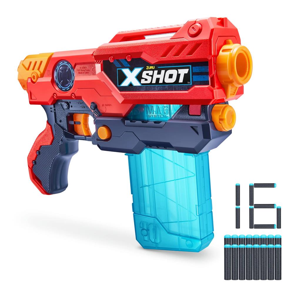 Zuru X-Shot Excel Hurricane with 16 Darts