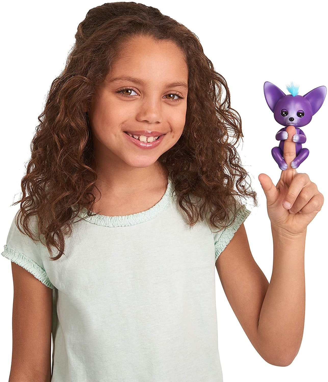 Fingerlings - Interactive Baby Fox - Sarah (Purple & Blue)