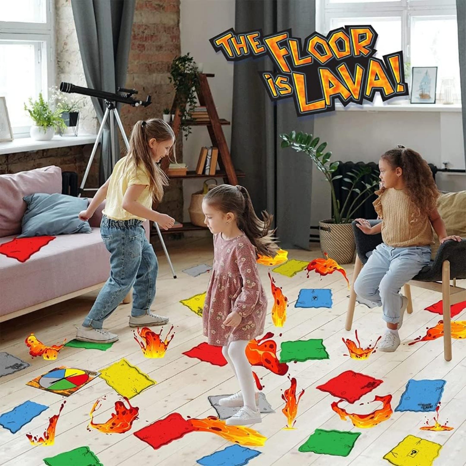 Goliath The Original The Floor is Lava! Game Interactive Game For Kids And Adults - Promotes Physica