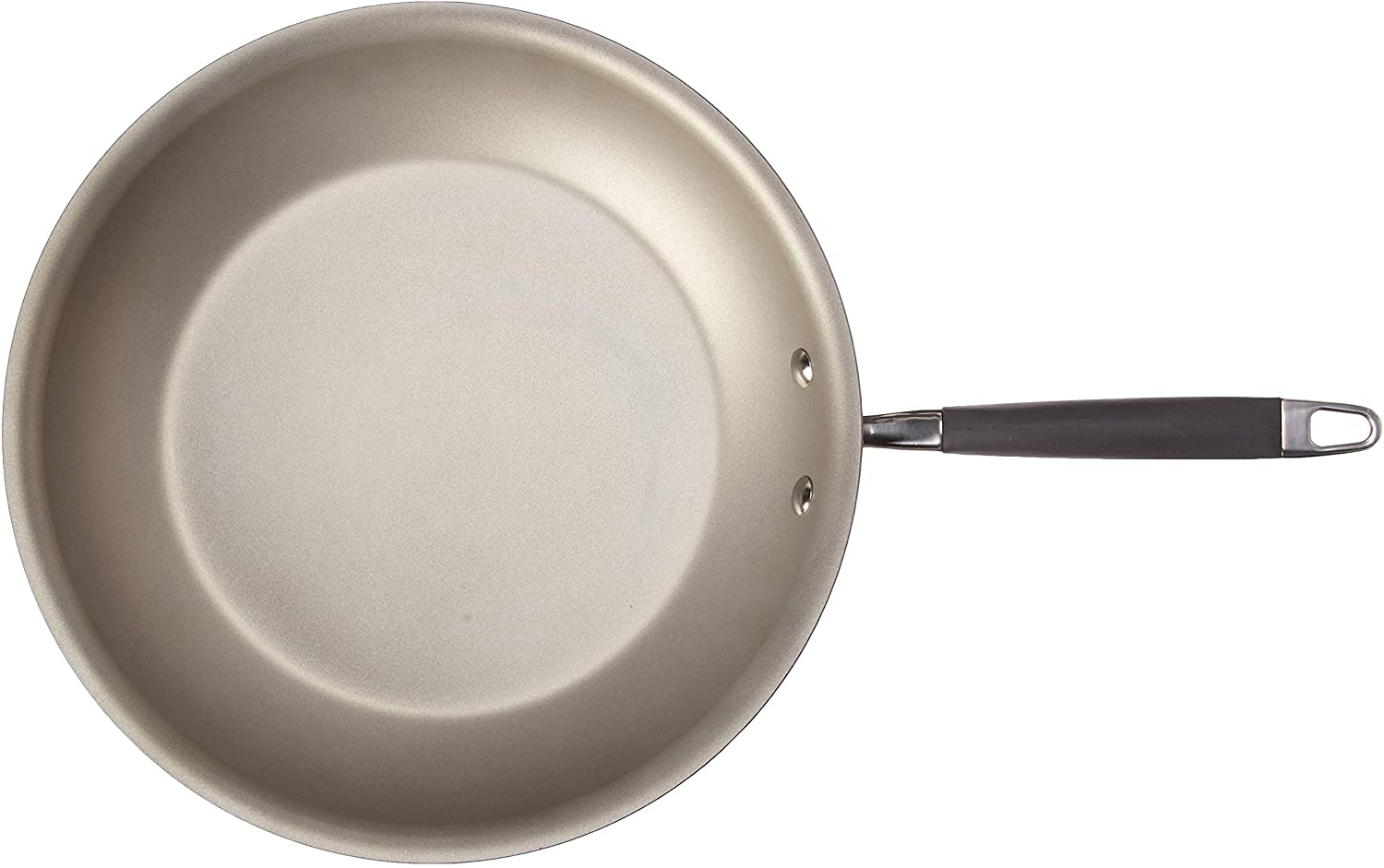 Anolon Advanced Hard-Anodized Nonstick French Skillet (10 & 12 - inch, Pewter)