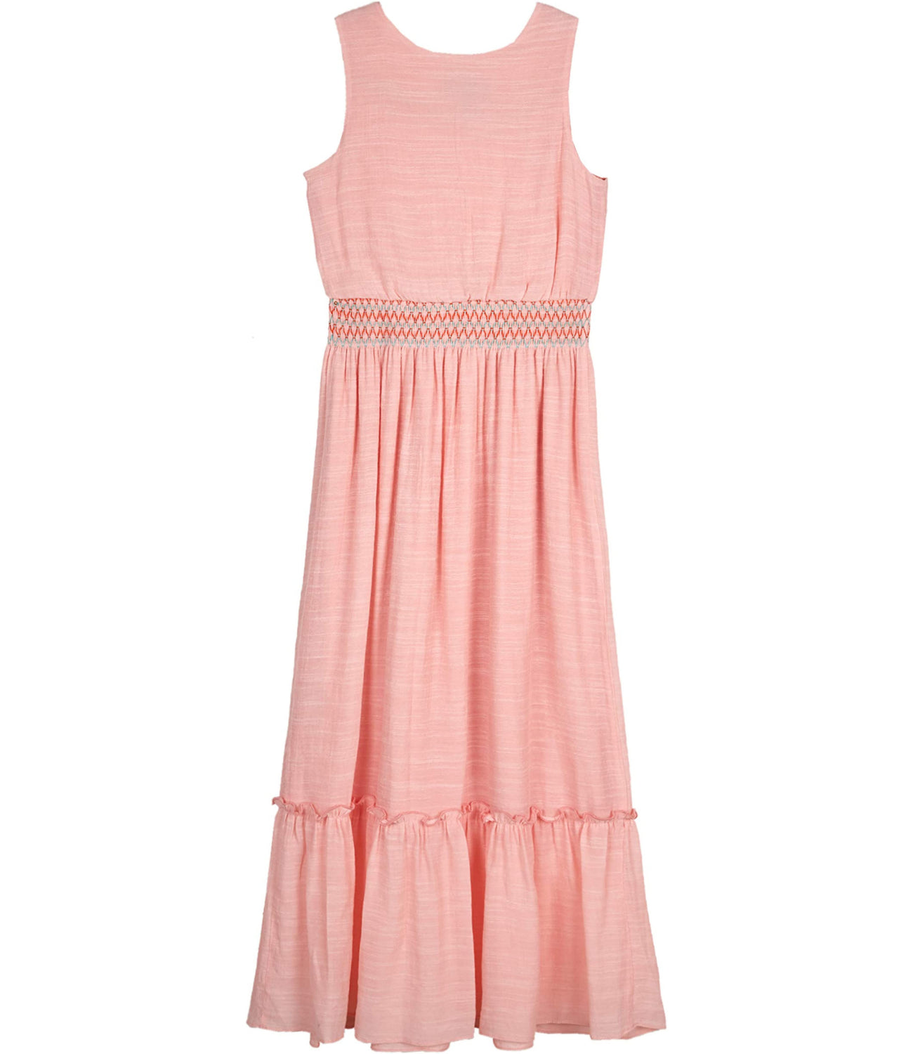 Amy Byer Girls' Ruffled Maxi Dress