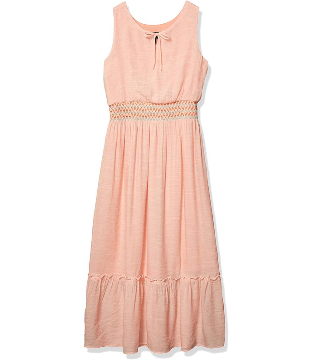 Amy Byer Girls' Ruffled Maxi Dress