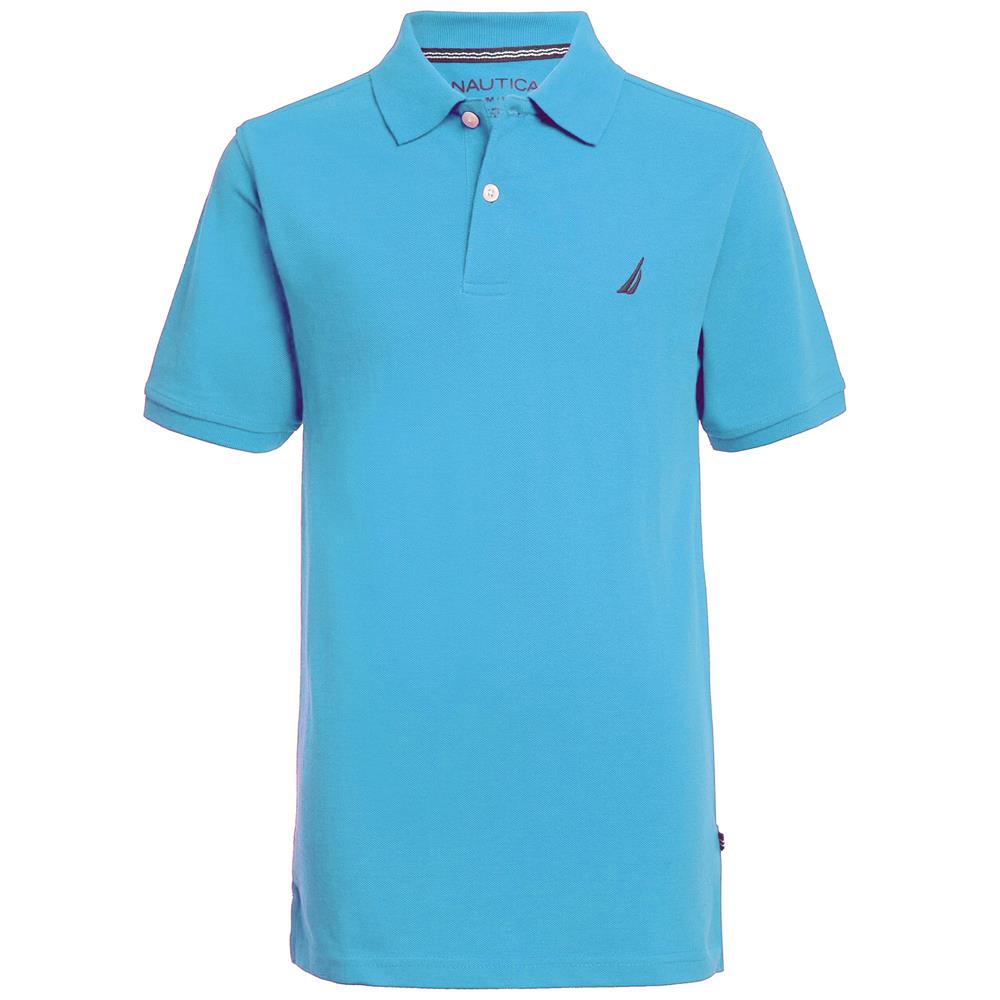 Nautica Boys 8-20 Anchor Dye Polo Shirt