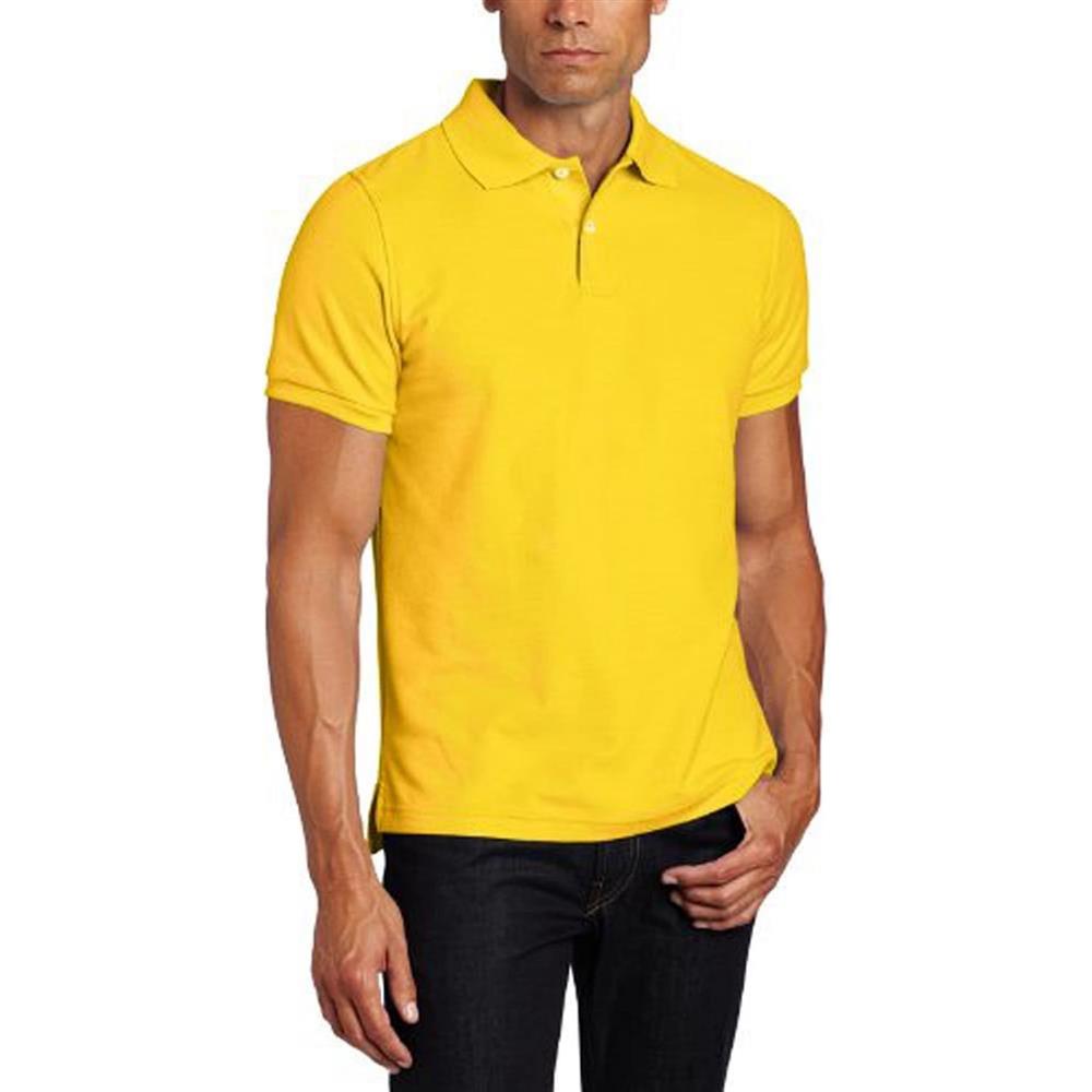 Lee Uniforms Mens Short-Sleeve Pique Polo